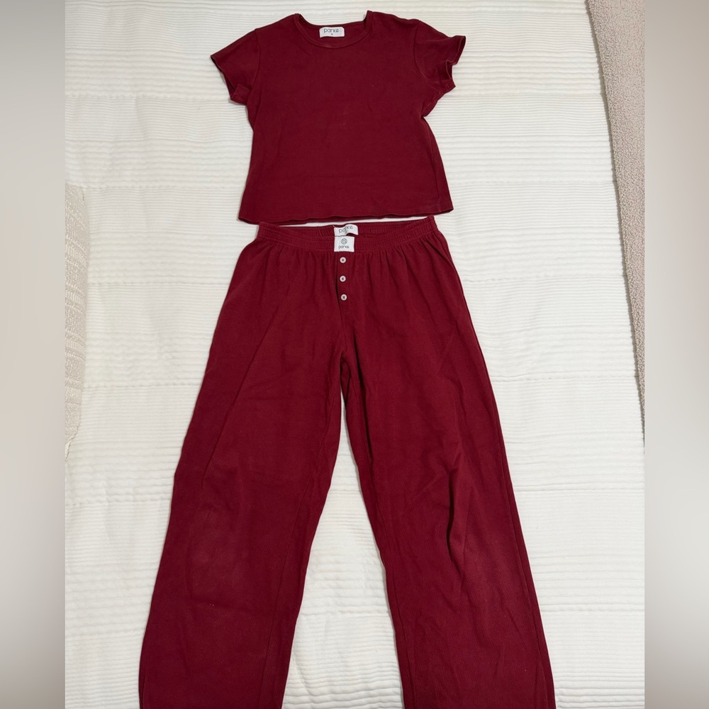 Parke Cotton Boxer Pants and T shirt Set